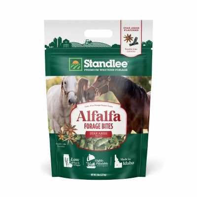 STANDLEE Standlee 1175-41010-0-0 Alfalfa Forage Bites Star Anise 5 Lb