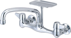 Pioneer 0048-UA1 Two Handle Wallmount Kitchen Faucet in Chrome