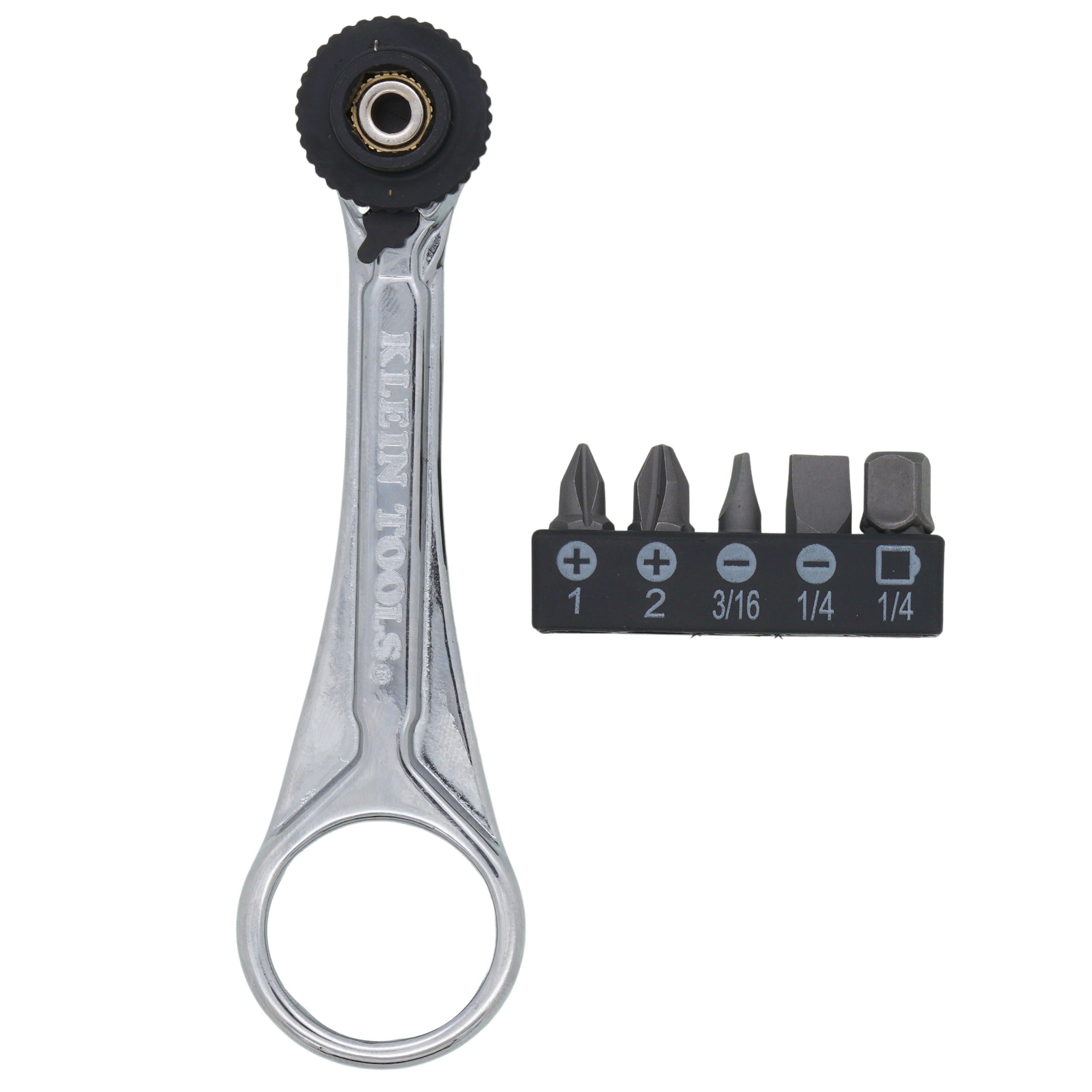 KLEIN TOOLS Klein Tools 65200-KLEIN Slim-Profile Mini Ratchet Set (5 Piece)