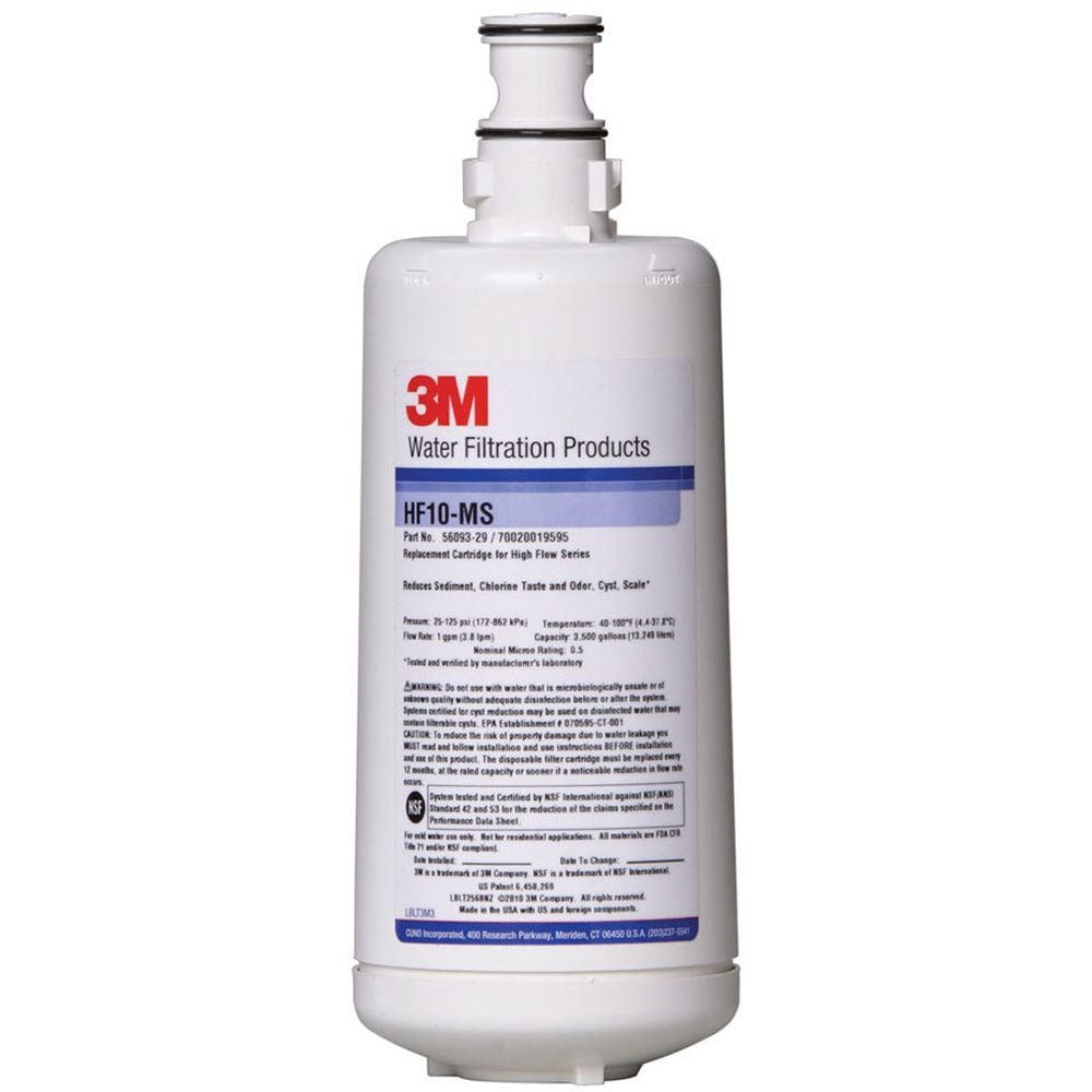 SOLVENTUM Solventum HF10-MS Hot Beverage Replacement Cartridge 1 gpm (3,500 gallon capacity) 5626111