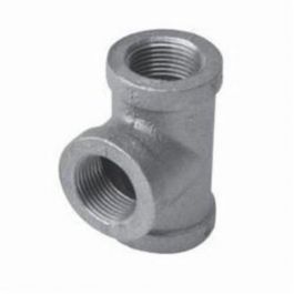 Ward D.BMT Tee Pipe 1/2In FNPT 150LB MI Black Domestic