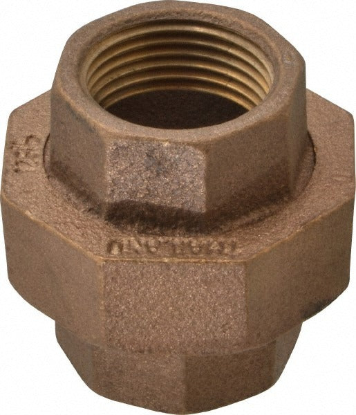 MERIT BRASS Merit Brass XB187-16 Brass Pipe Union 1 in Fbspt Class 125