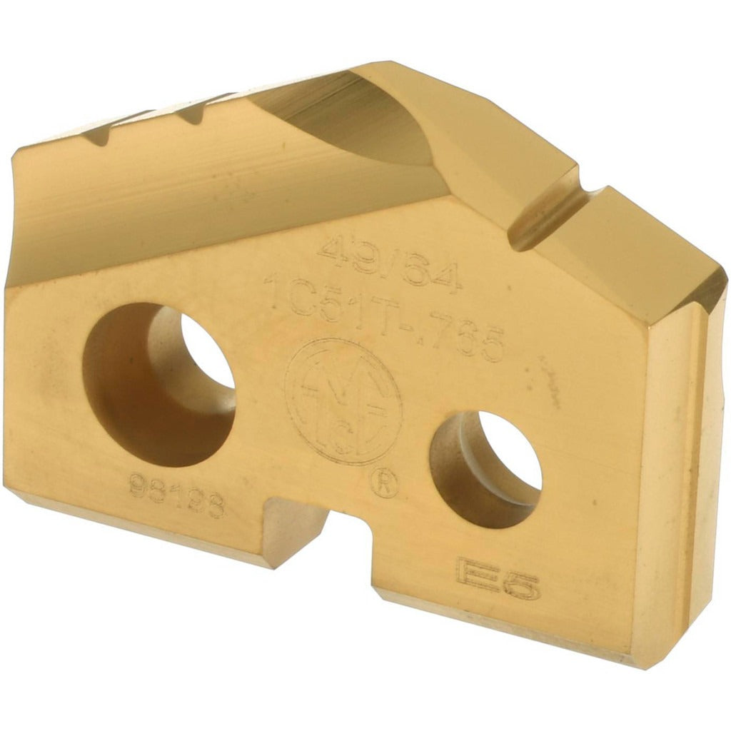 ALLIED MACHINE AND ENGINEERING Allied Machine 1C51T-.765 Spade Drill Insert 49/64 in Carbide