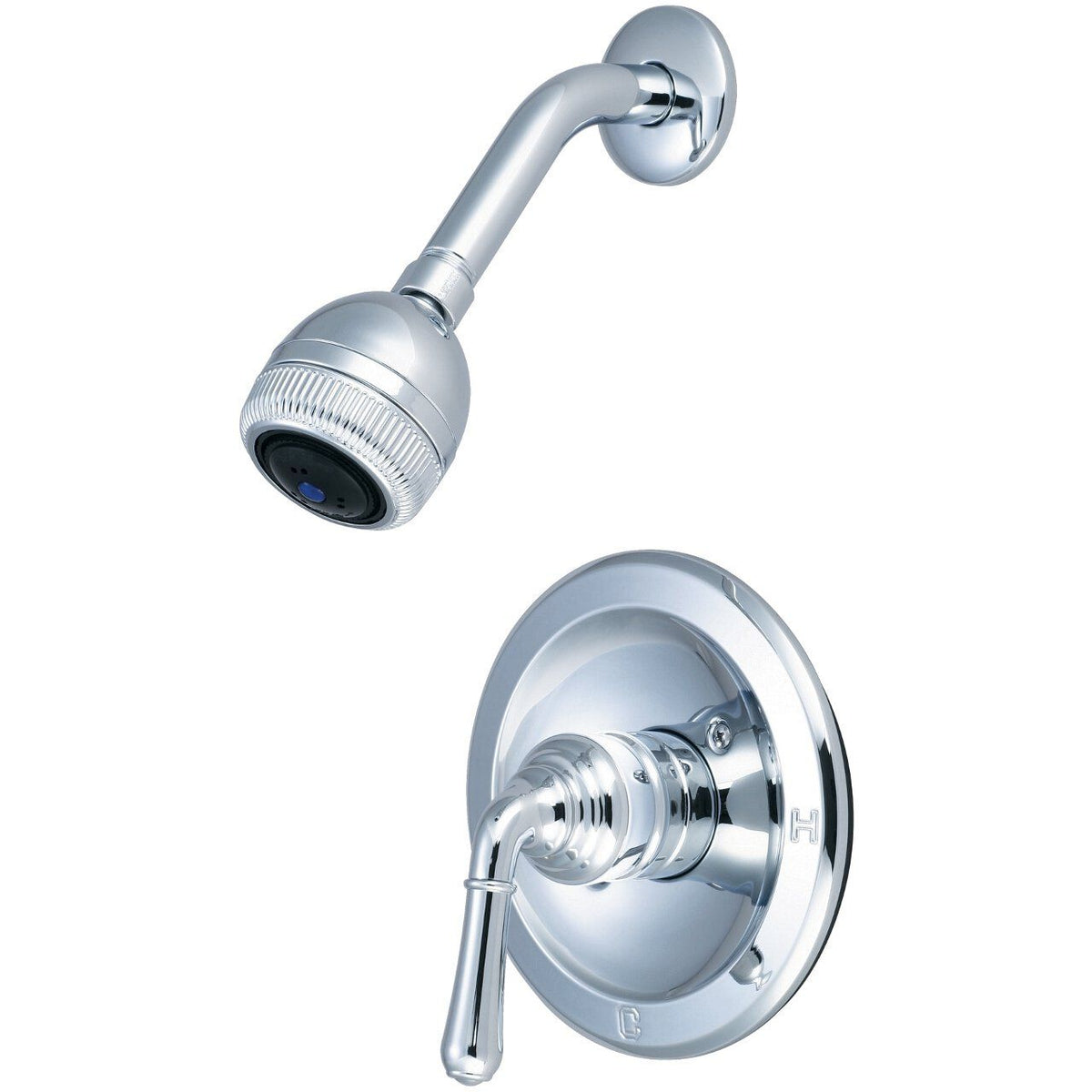 Pioneer P-2342T Single Handle Shower Trim Set, Chrome Finish