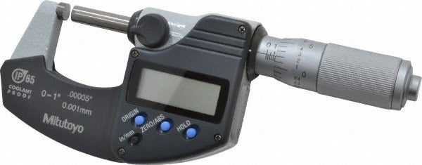 MITUTOYO Mitutoyo 293-335-30 Electronic Outside Micrometer 1 in