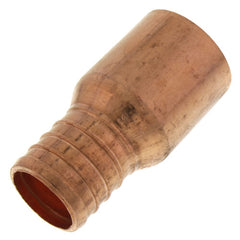 Sioux Chief 643X4 PowerPEX 1 Inch PEX x 1 Inch Male Sweat Copper Fitting Straight Adapter Lead Free