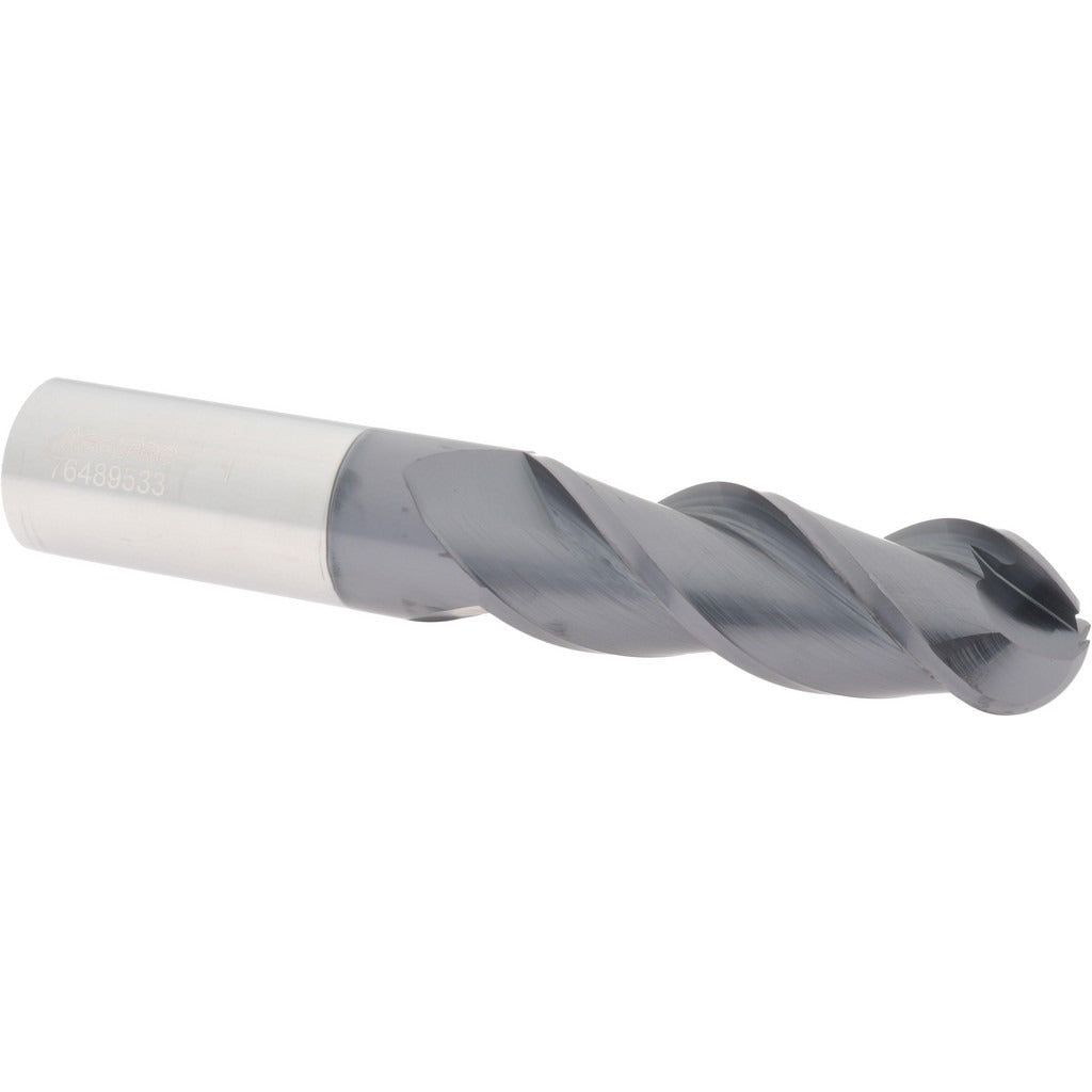 ACCUPRO Accupro 12184459 Ball End Mill 1 in 3 Flute Solid Carbide Altin