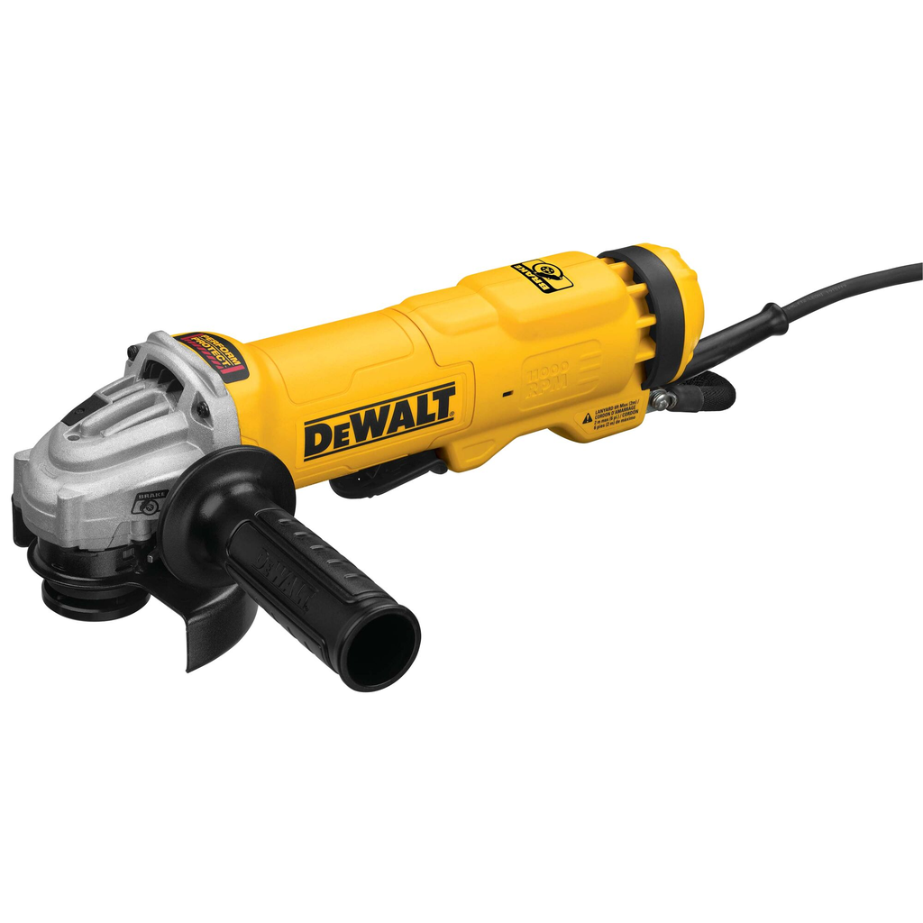 DeWalt DWE4222N 4-1/2 Inch Paddle Switch Angle Grinder with Brake and No-Lock On