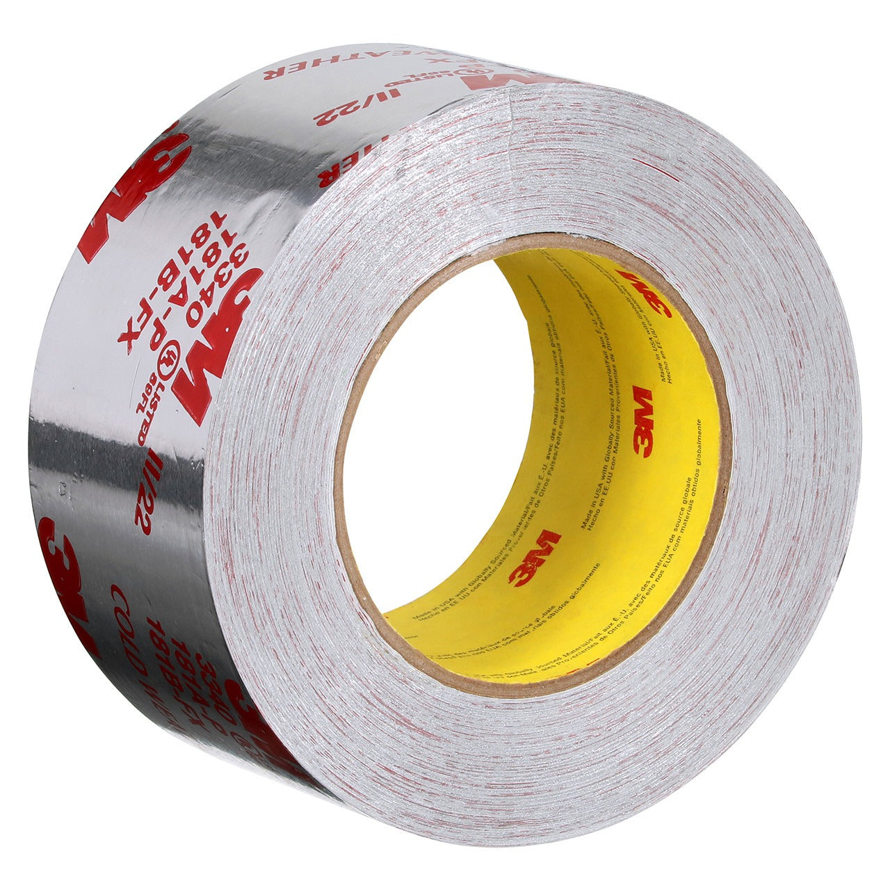 3M 3M 7100189974 Aluminum Foil Tape 3340 2.5 in X 50 Yd