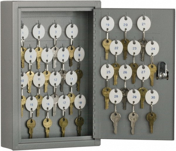 ABILITYONE Abilityone 7125011515435 Key Box 30-key Gray