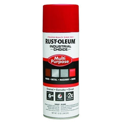 Rust-Oleum 1660830 1600 Multi-Purpose Gloss 12 OZ. Spray OSHA Safety Red