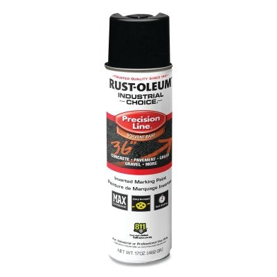 Rust-Oleum 1675838V M1600 Black Flat 17 oz Spray