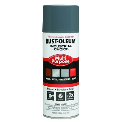 Rust-Oleum 1686830V 1600 Multi-Purpose Universal Gray Gloss 12 Oz Spray