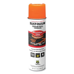 Rust-Oleum 203027V Industrial Choice Precision Line Inverted Marking Paint Fluorescent Orange 17 oz.