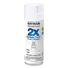 Rust-Oleum 334048 Painter's Touch 2X Ultra Cover Gloss Spray Paint Primer 12 oz White