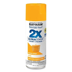 Rust-Oleum 334054 Painter's Touch 2X Golden Sunset Spray Paint 12 oz.