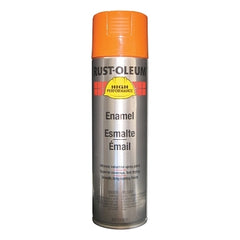 Rust-Oleum V2155838 High Performance V2100 Rust Preventive Enamel Aerosol 20oz Can Safety Orange 6-Pack