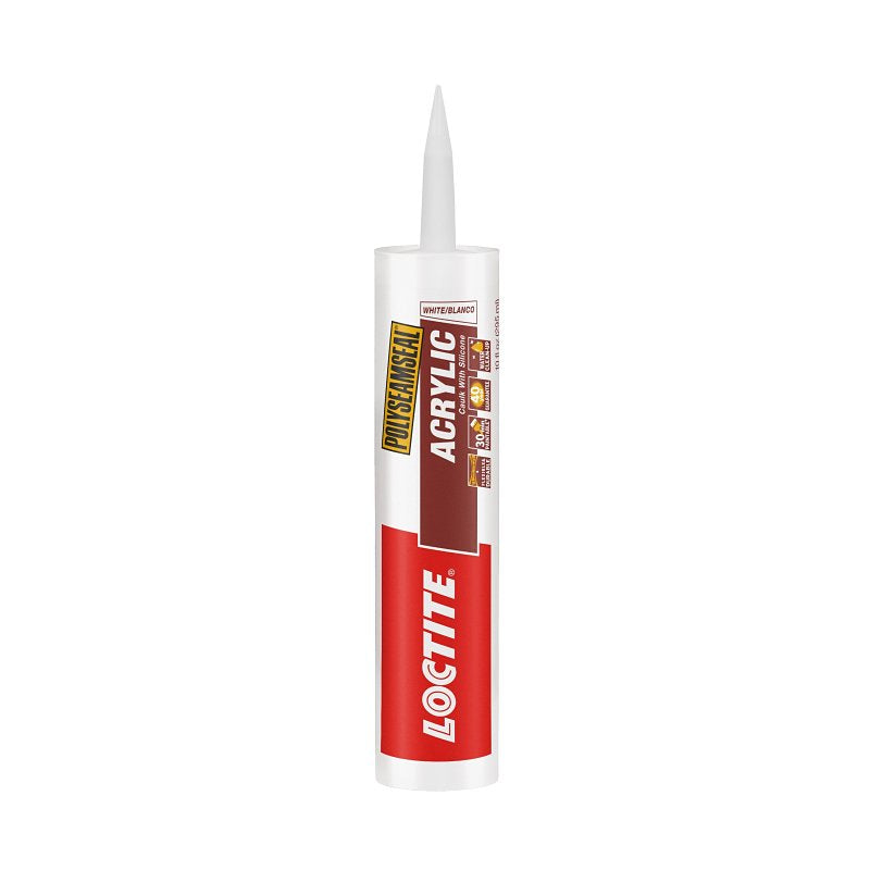 LOCTITE Loctite 1507600 Polyseamseal Acrylic Caulk 10 oz (10 oz)