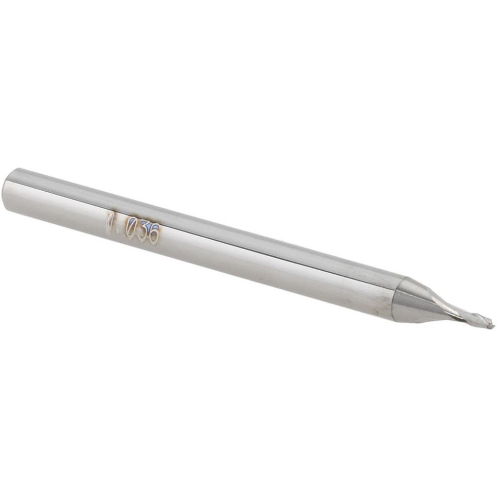 ACCUPRO Accupro 14797005 Square End Mill 0.036in 2 Flute Carbide