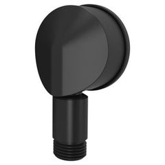 American Standard 8888.037.243 Wall Union Matte Black 1/2 Inch FNPT for Handshowers