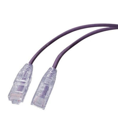 VANCO Vanco SCAT6-7PU Cat6 Slim Patch Cable 7 Feet Purple