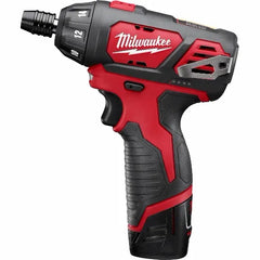 Milwaukee 2401-22 M12 Screwdriver - 12 VDC Compact Lightweight Cordless Screwdriver Kit