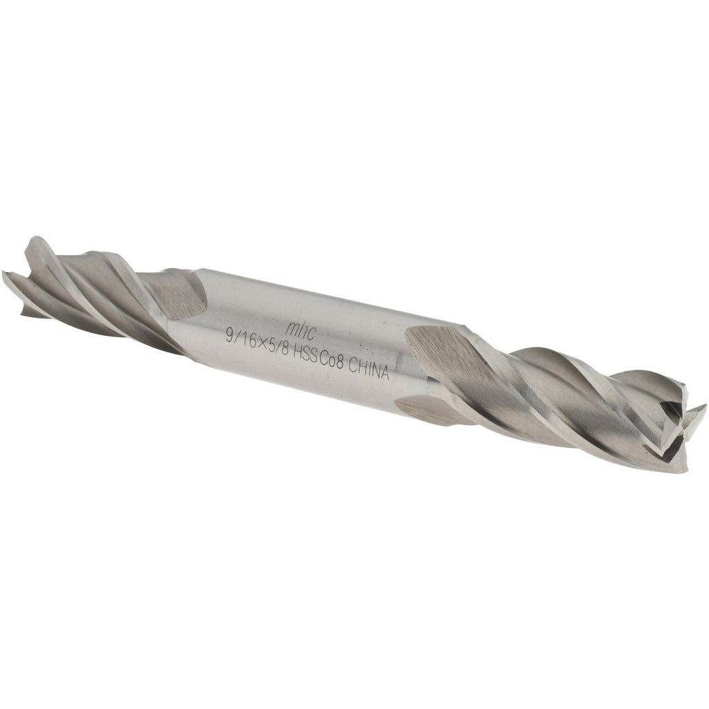 VALUE COLLECTION Value Collection 723-4113 Square End Mill 9/16 in Cobalt 4 Flute
