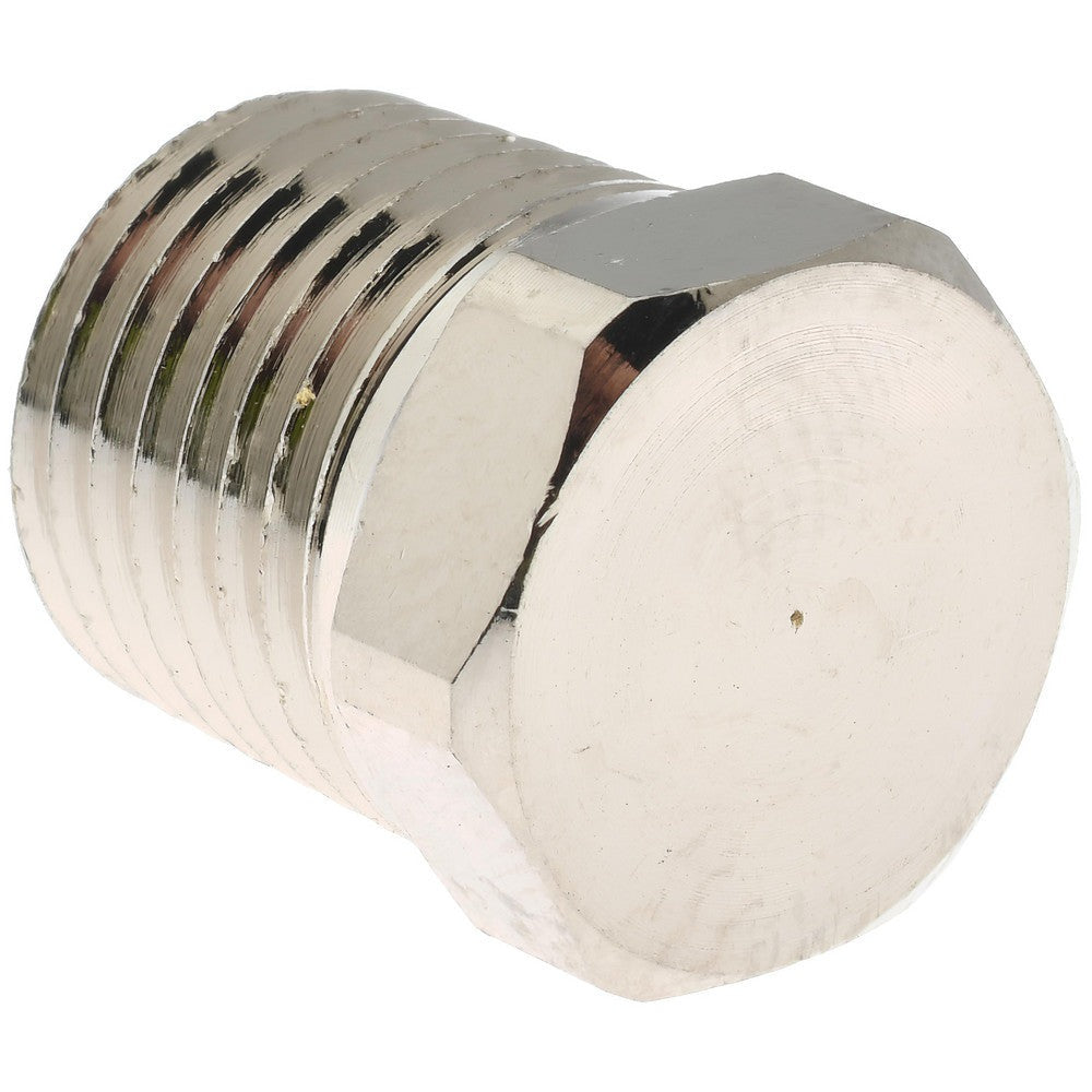 VALUE COLLECTION Value Collection PC121NB-4 Brass Pipe Hex Head Plug 1/4 inches (1 Pack)