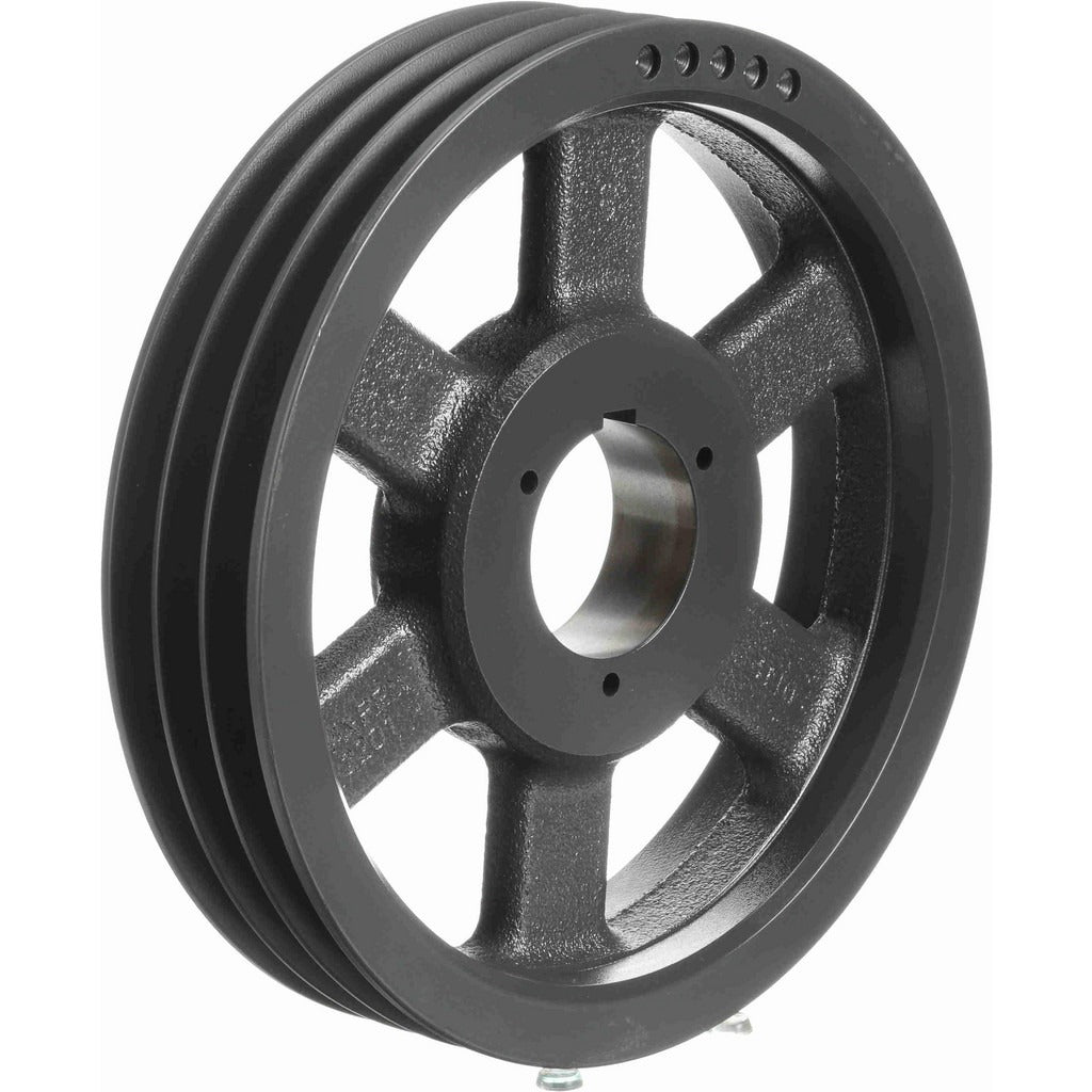 BROWNING Browning 3694346 3-groove Qd Bushed V-belt Sheave 11.28 in