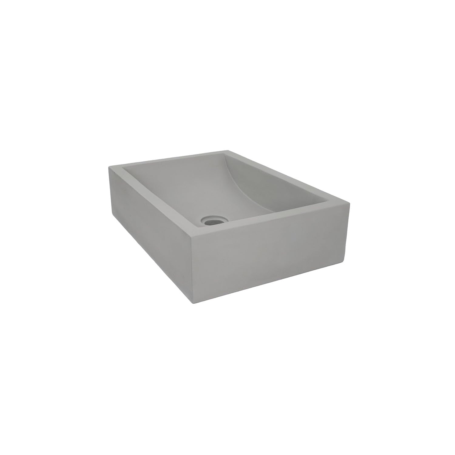 BARCLAY Barclay 5-321CTB Rectangular Above Counter Basin Black Terrazzo