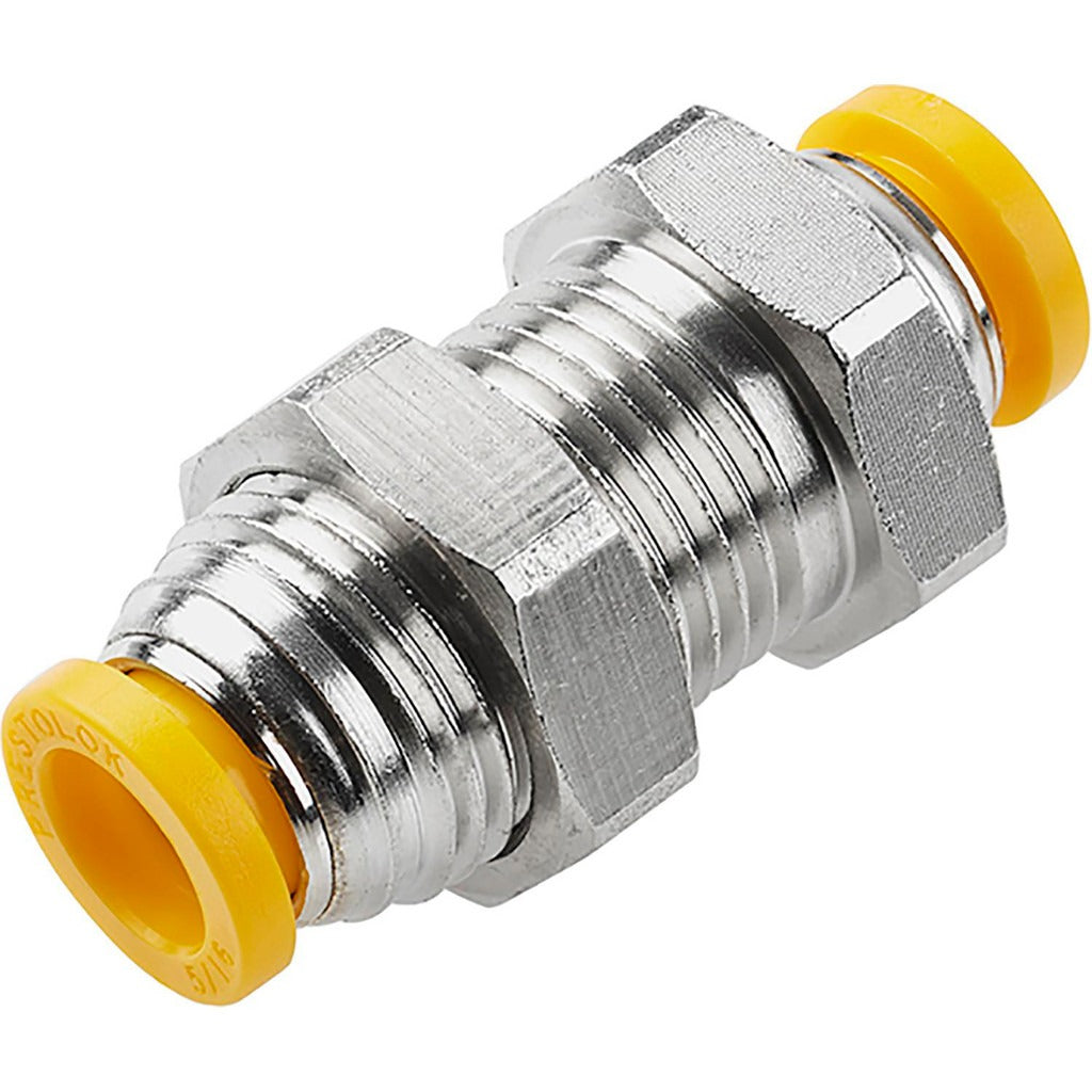 PARKER Parker 62PLPBH-10M Bulkhead Union Fitting 10mm 300 Psi