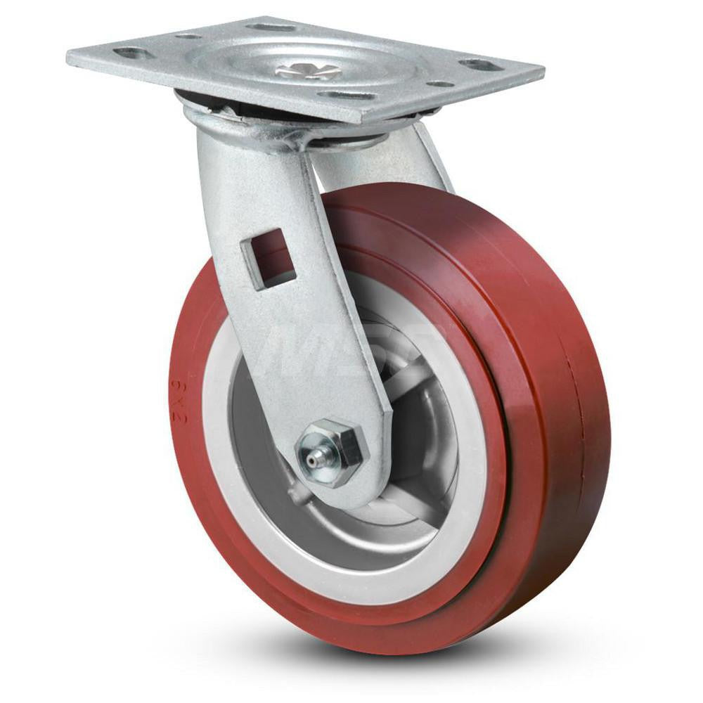 VALUE COLLECTION Value Collection VES6X2TUM Swivel Top Plate Caster 600 Lb
