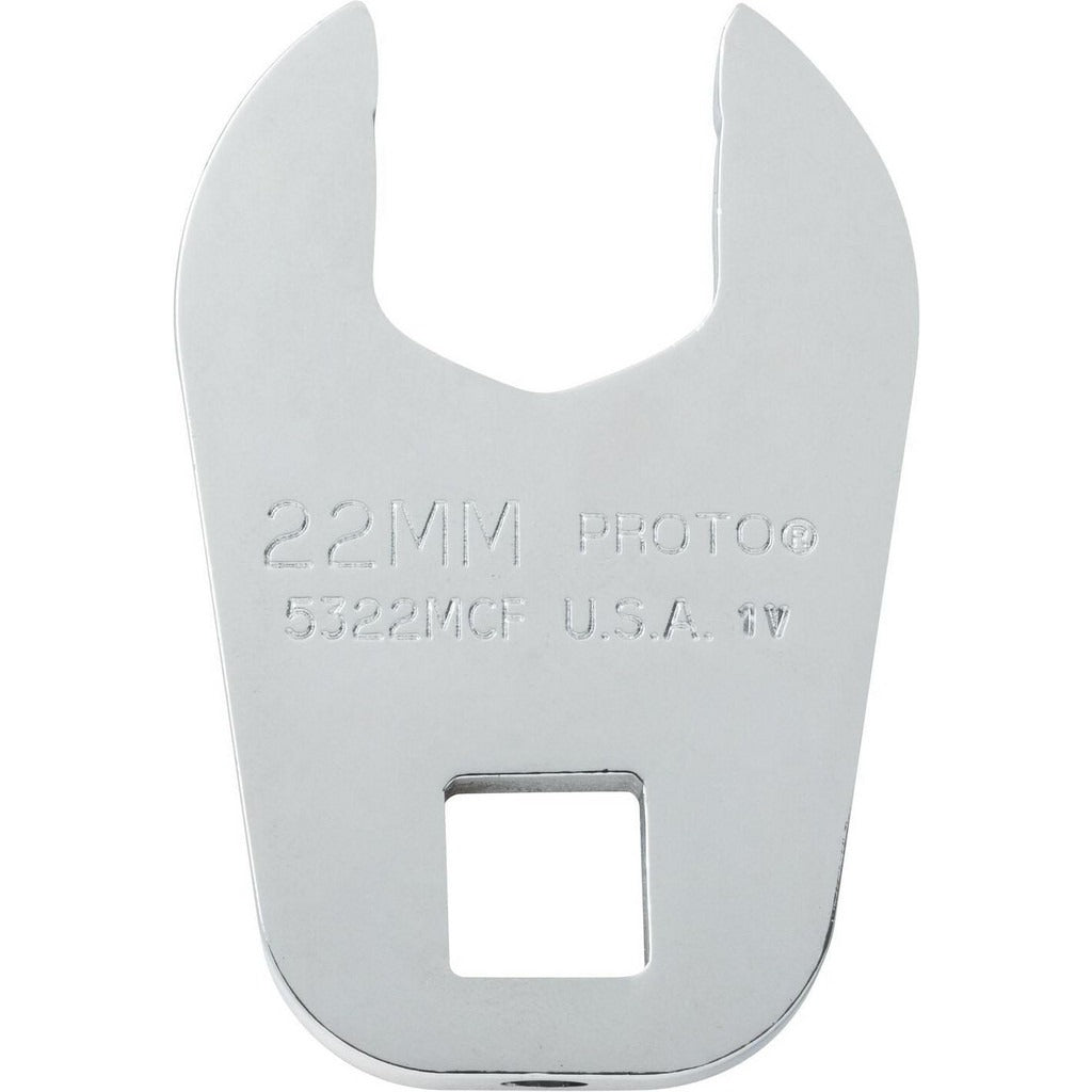 PROTO Proto J5322MCF Open End Crowfoot Wrench Metric