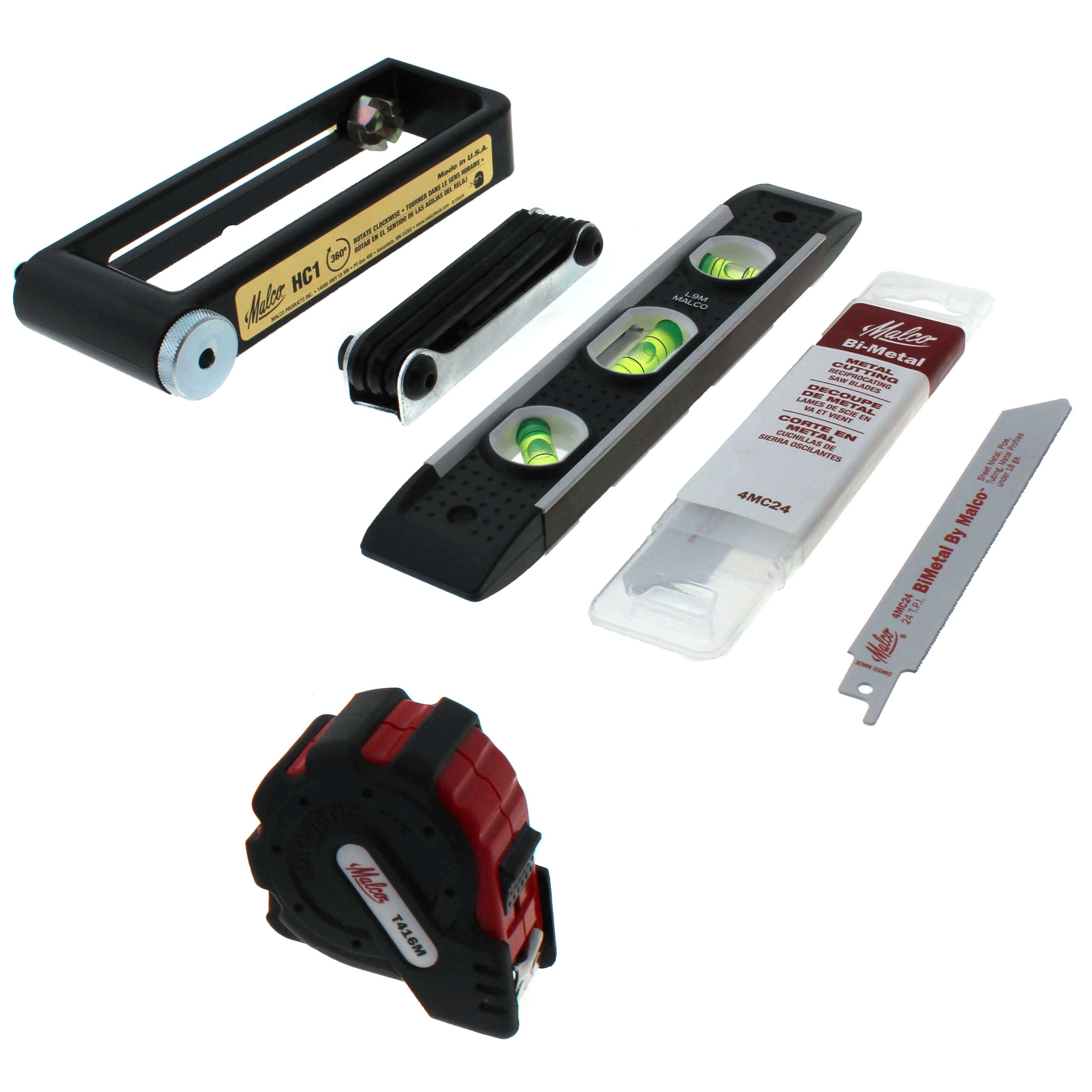 MALCO Malco DSKR Redline HVAC Deluxe Starter Kit 30-Piece (TB1 Tool Bag)
