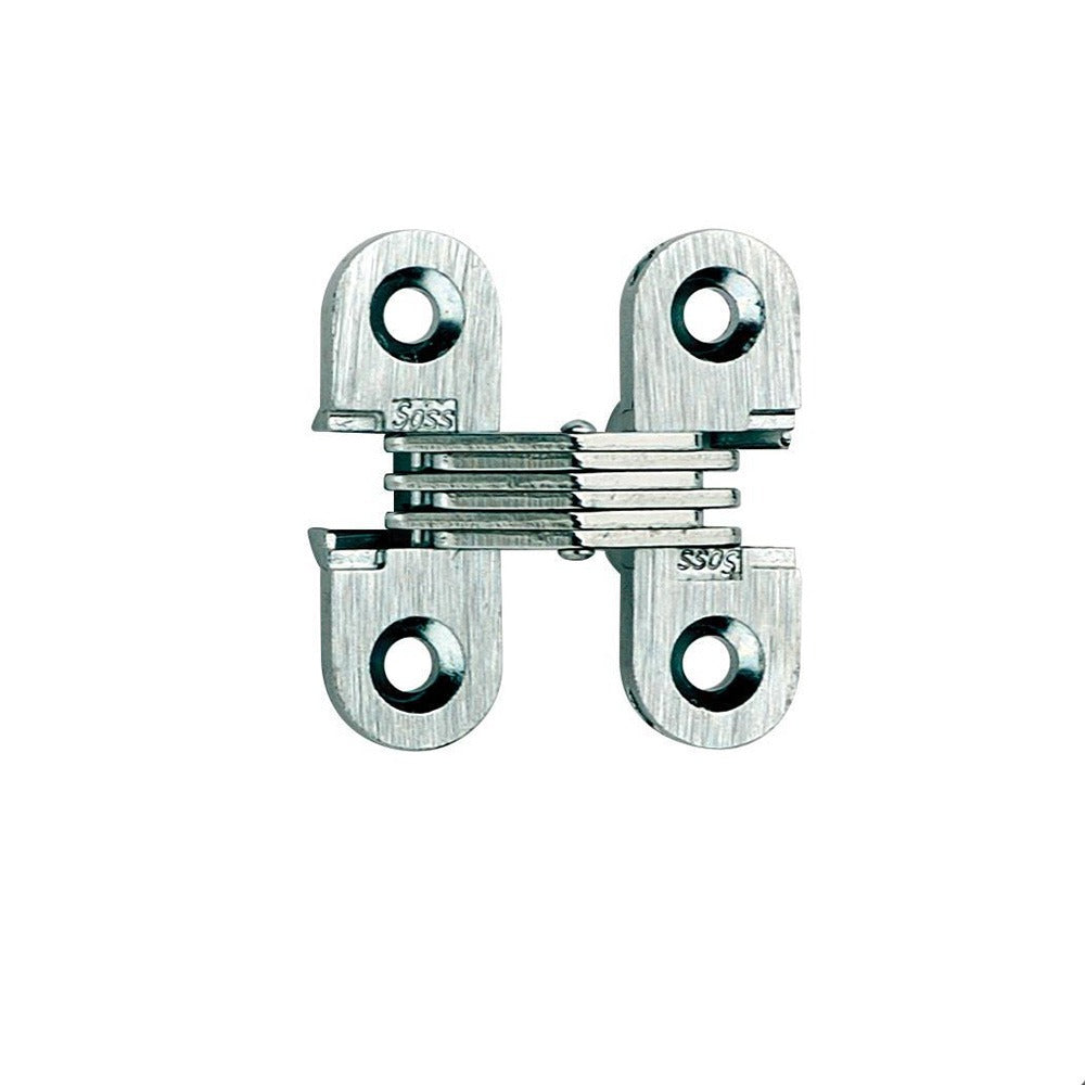 SOSS Soss 103CUS4 Invisible Hinge Satin Brass Light Duty