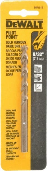 DEWALT Dewalt Accessories DW1918 Split Point Drill Bit 9/32 in