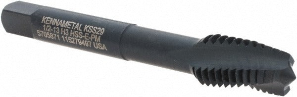KENNAMETAL Kennametal 5705871 Spiral Flute Tap 1/2-13 Unc Plug 3B