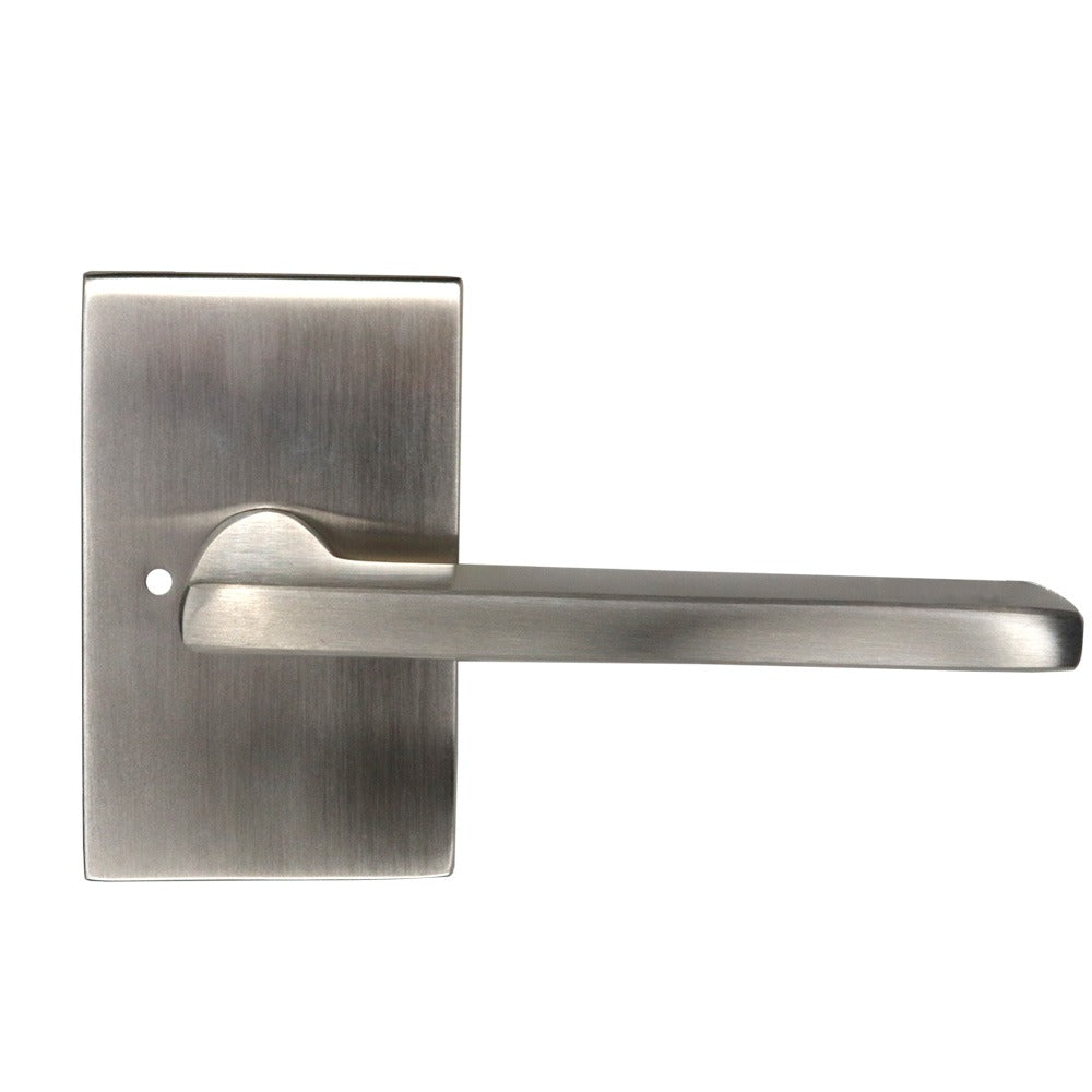 EMTEK Emtek 5212HLOUS15RH.RLS Helios Lever Privacy Set Satin Nickel