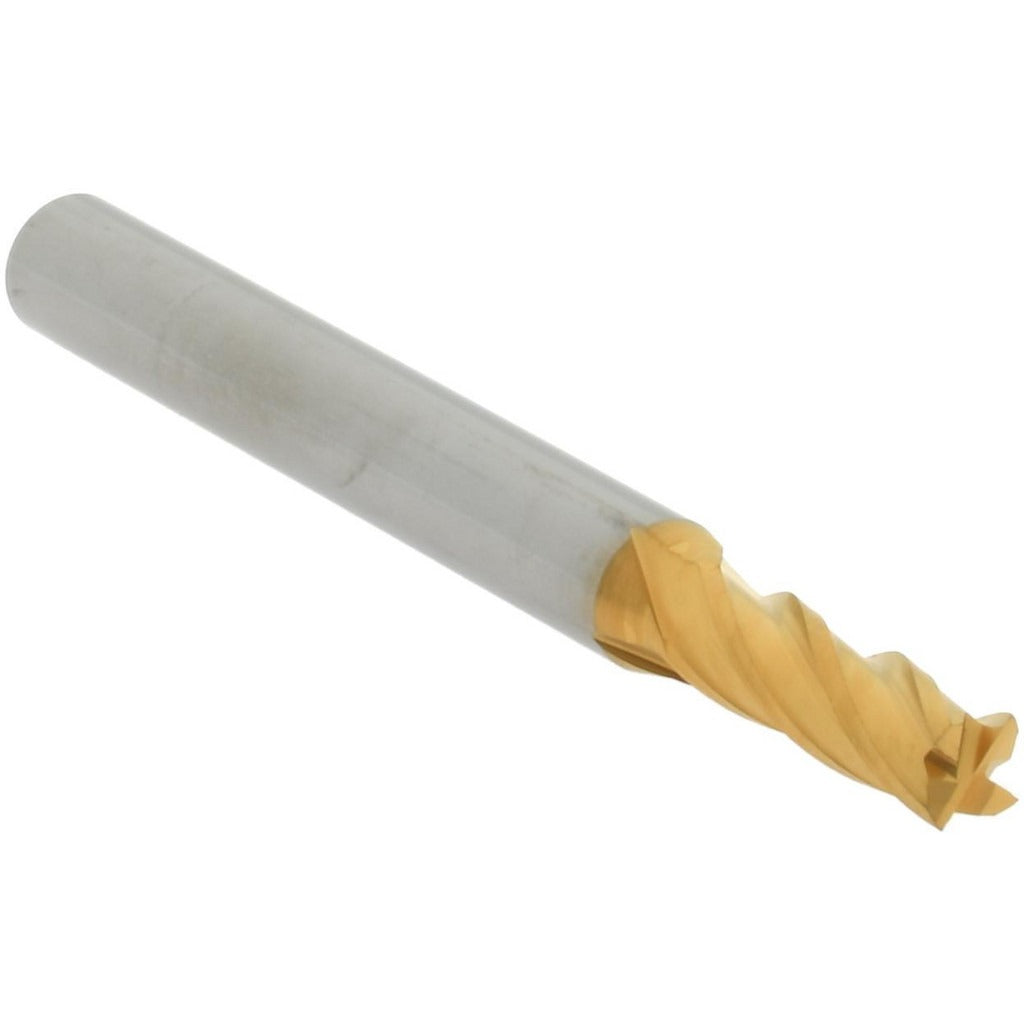 HERTEL Hertel 750436 Square End Mill 13/64 in 4 Flute Carbide Tin