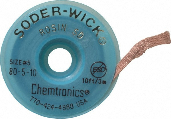 CHEMTRONICS Chemtronics 80-5-10 Static-dissipative Soldering Spool