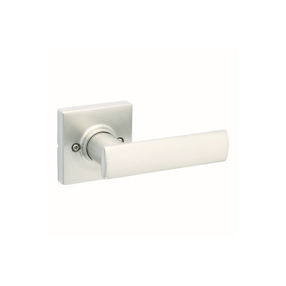 KWIKSET Kwikset 488BRNLSQT-15 Breton Lever Half Dummy Satin Nickel