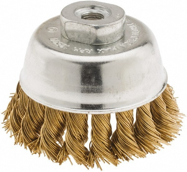 VALUE COLLECTION Value Collection 2107538350 Knotted Cup Brush Brass