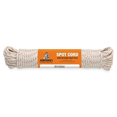 Samson Rope 1014001060 Spot Cord 825 lb Capacity 100 ft 7/32 in Diameter Cotton White