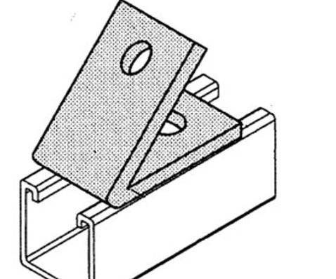 VERSABAR Versabar VF-3202-45 Gen Framing Fitting 45D (VF-3202-45IN)
