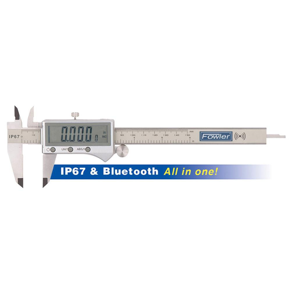 FOWLER Fowler 54-100-512-BT Electronic Caliper 12 in IP67