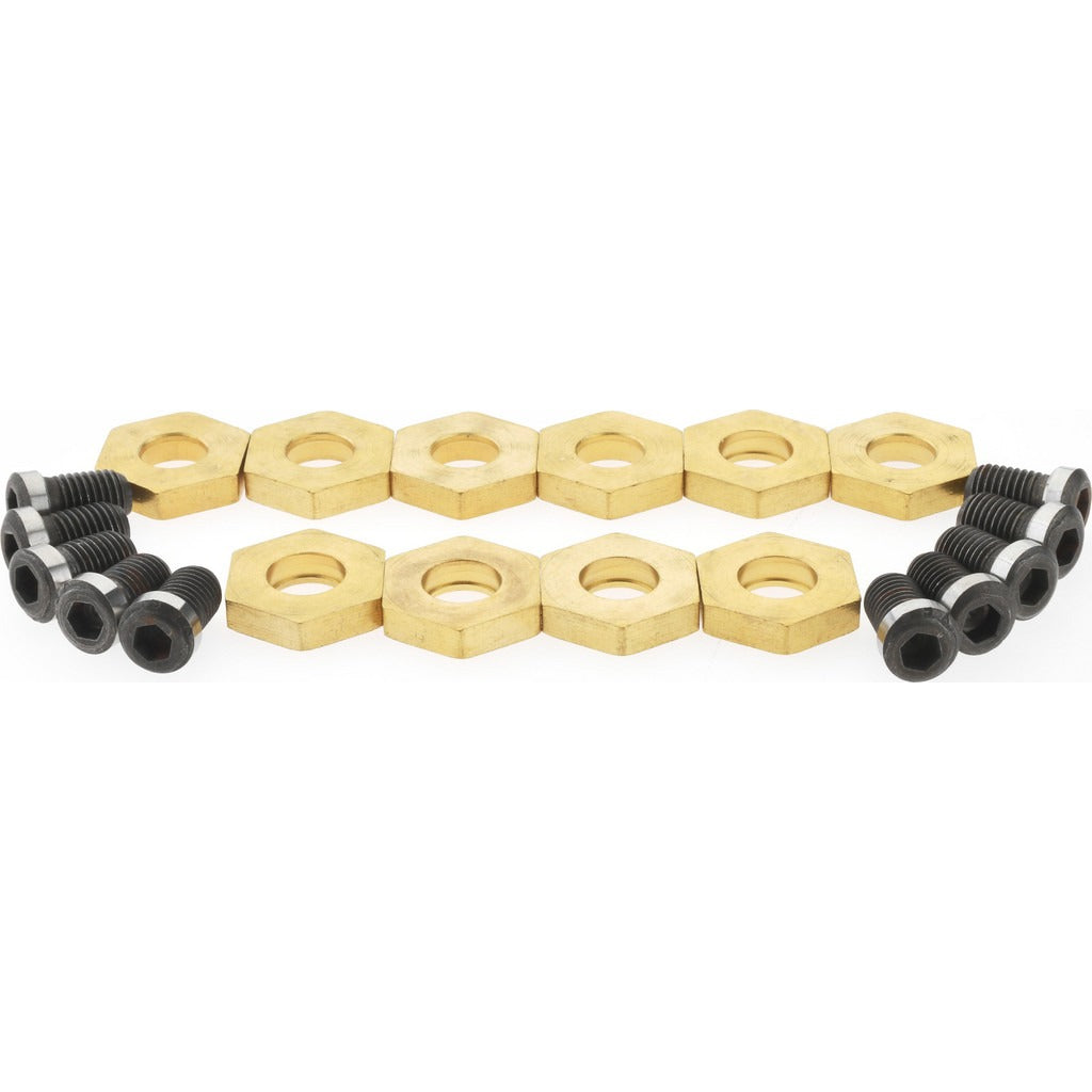 GIBRALTAR Gibraltar G-02FC42024 Symmetrical Hex Clamp 10-pack