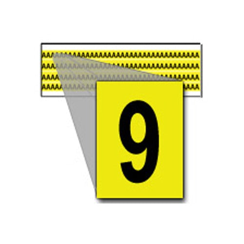 BRADY Brady 3400-9 0.25 in character height repositionable numbers and letters (card of 144)