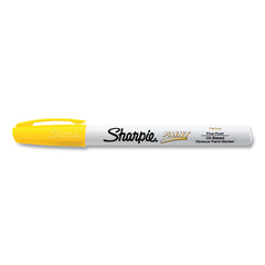 Sharpie 35539 Oil Based Paint Marker Fine Point Yellow Ink 4 Markers