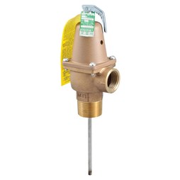 Watts Regulator LFN241X511/4 Relief Valve LFN240 1-1/4 Inch Lead Free Brass 75 to 150 Pounds per Square Inch 210 Degrees Fahrenheit 0121592