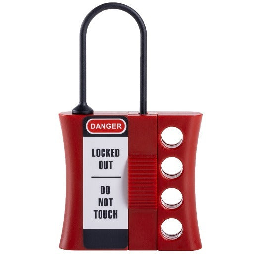 MASTER LOCK Master Lock S442 Shackle Lockout Hasp (Accommodates 4 Padlocks)